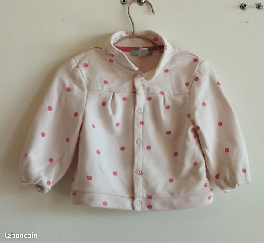 Veste Obaïbi fille 12 mois Vêtements bébé