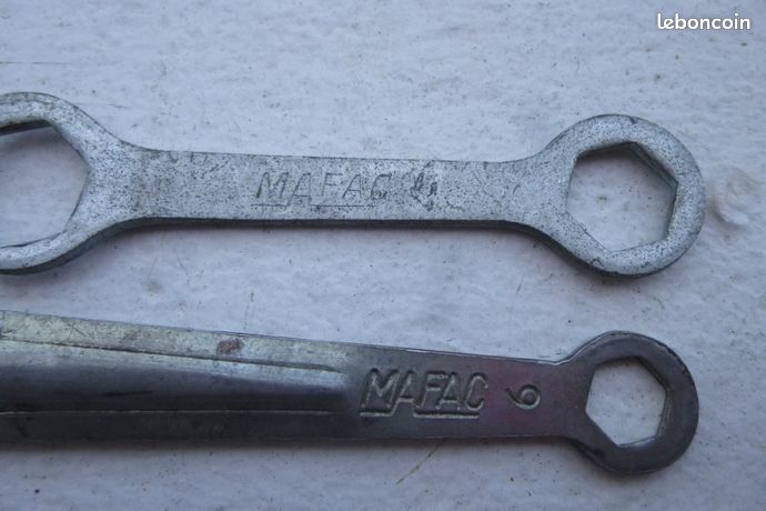 Trousse à Outils Vélo Vintage MAFAC Années 70 - Pochette Avec Outils D'Origine - Occasion