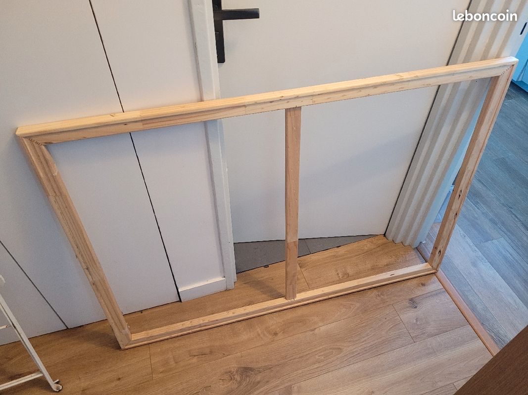 Chassis en bois nu pour peinture en toile 127cm x 90 cm (image 1)