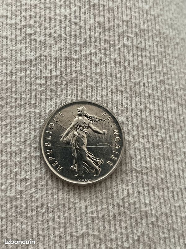 Pièce de 5 franc français 1995 (image 2)