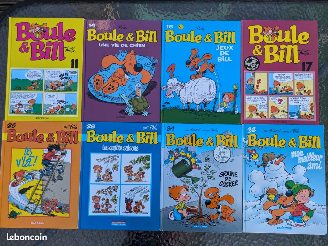 Boule & Bill 8 albums / Roba / Verron d'ap Roba / DUPUIS (image 1)