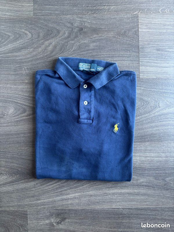 Leboncoin Polo Ralph Lauren Bleu Et Jaune Taille 12 Chemise Ralph