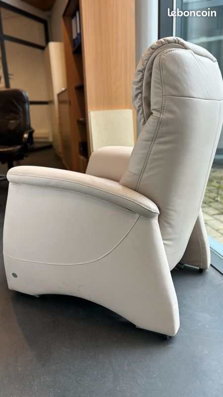 Fauteuil relax électrique cuir QUATUOR/QUARTETT 9721 HIMOLLA (image 4)
