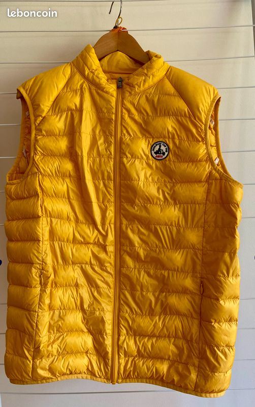 Doudoune Sans Manche Jott Jaune Doudoune Sans Manches JOTT Vêtements