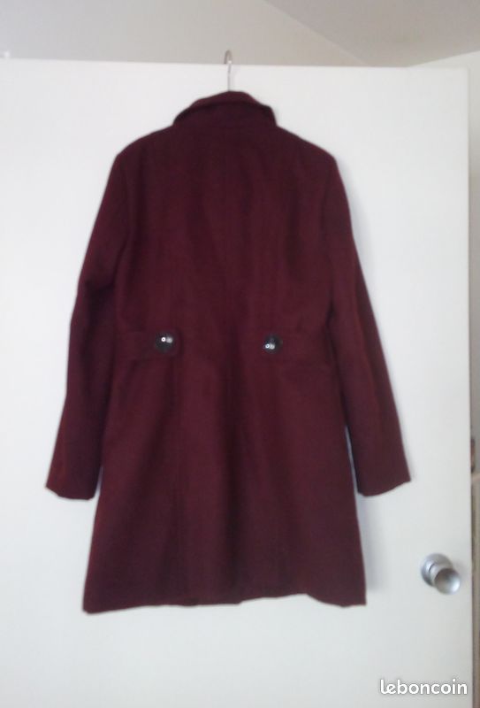 Manteau violet Bréal 38 M neuf (image 2)