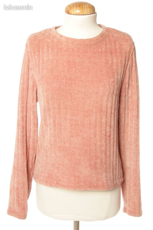 Pull H&M Rose - Taille XL - Occasion Très Bon État - Pullover Confortable