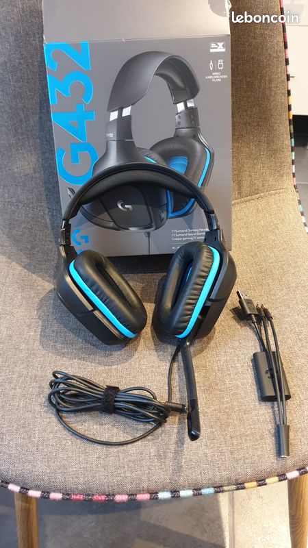 Casque & Micro Gaming Logitech G432 + Bonus (image 2)
