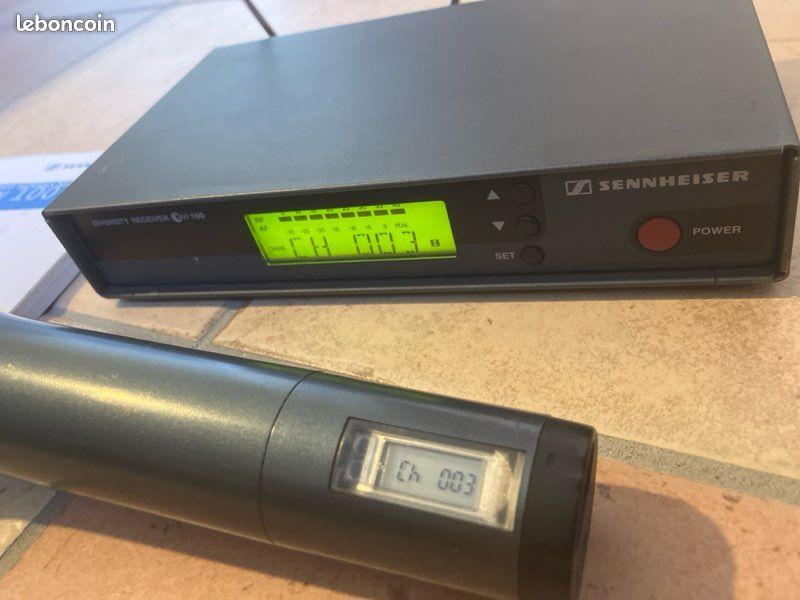 🇩🇪 Micro sans fil HF Sennheiser EW100 UHF MADE IN GERMANY wireless (image 2)