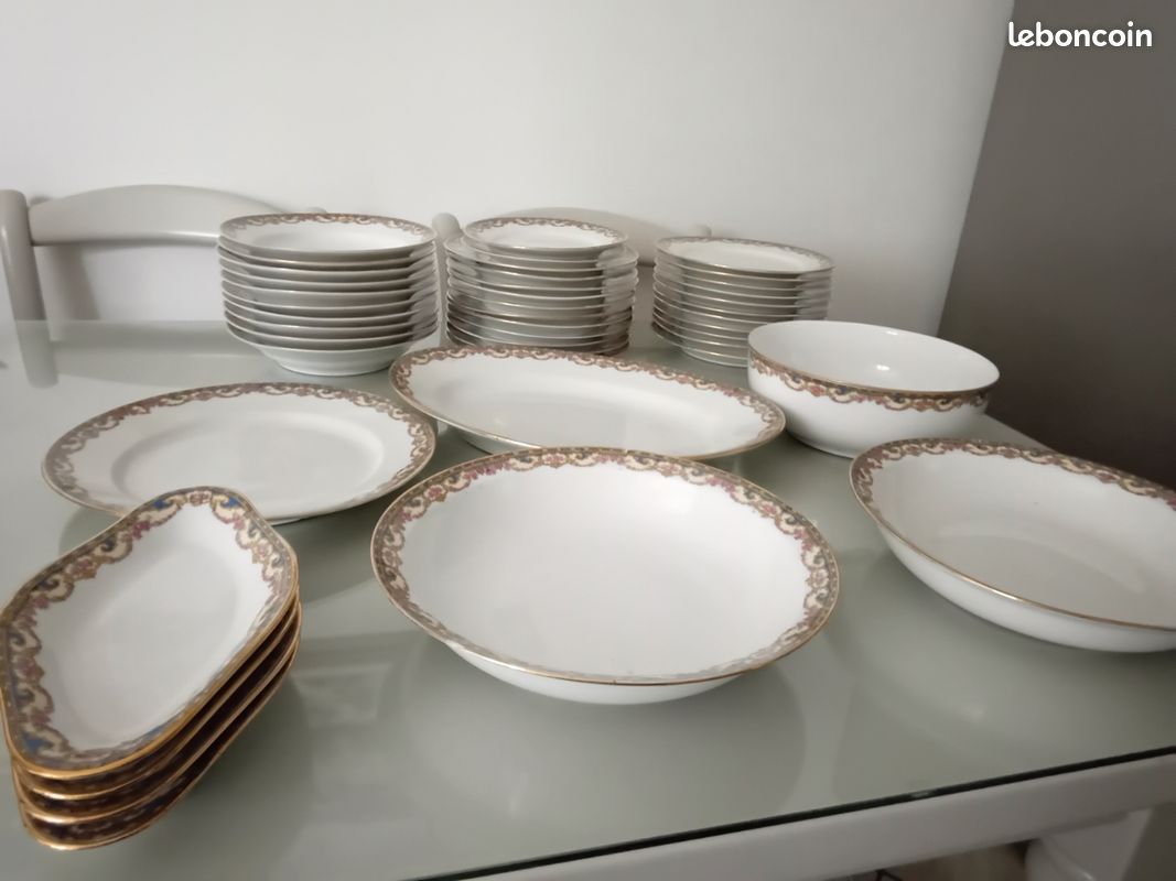 Haviland - Limoges Service de table 12 personnes,... - Lot 292 - Lux