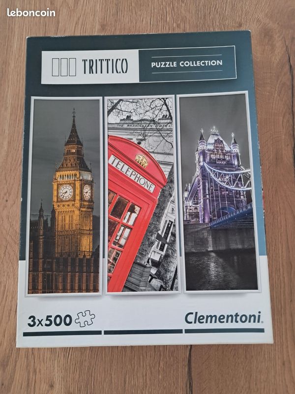 3 puzzles 500 pièces (image 1)