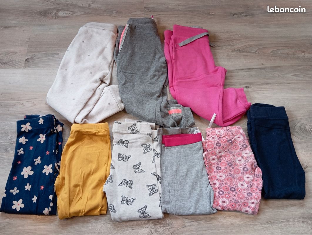 Lot De 5 Vêtements Pour Fille - Taille 3-4 Ans (104 Cm) - Occasion Très Bon état