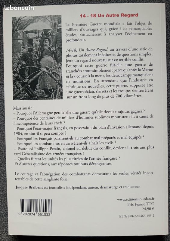 14-18 un autre regard - J. Braibant - Editions Jourdan (image 4)