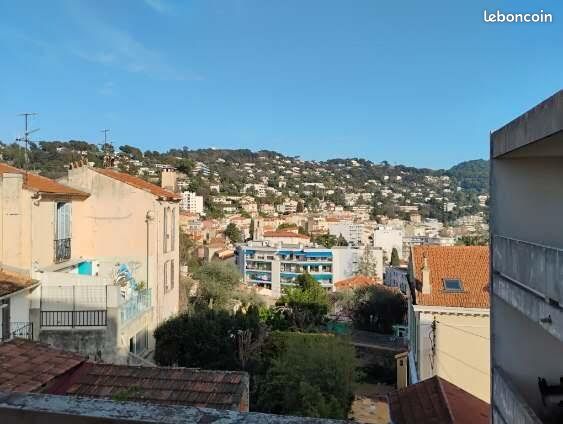 Studio meublé 25 m2 Le Cannet - bail 1 an reconductible