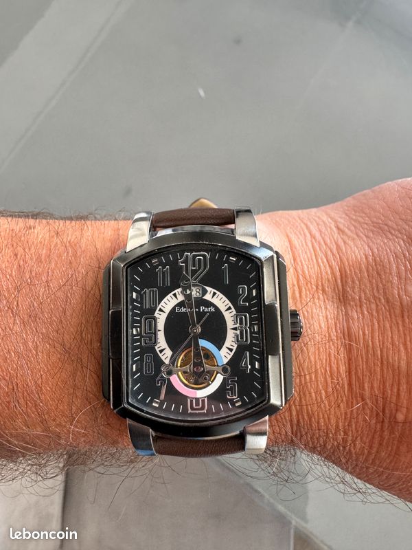 Montre Eden Park mécanique, fabrication française haute qualité
