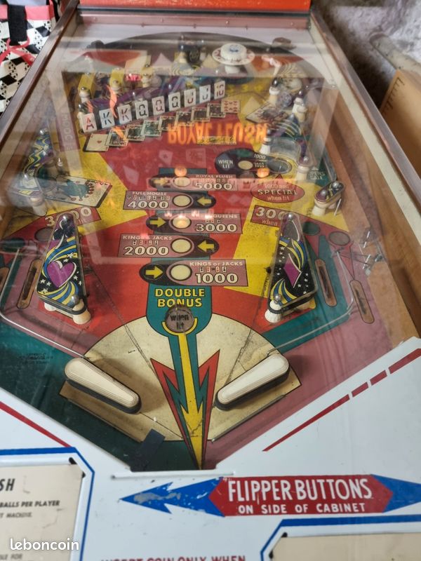 Flipper Gottlieb Royal Flush (image 5)