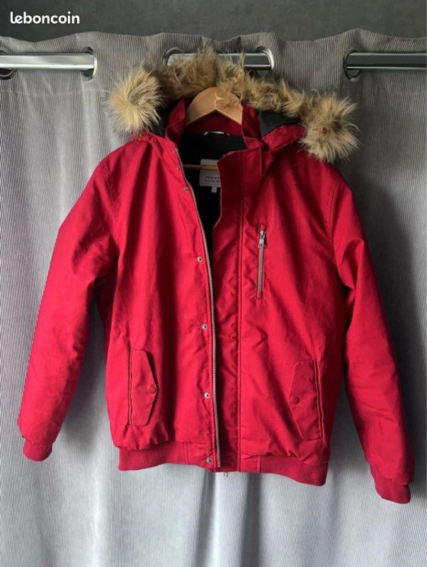 Doudoune rouge (image 1)