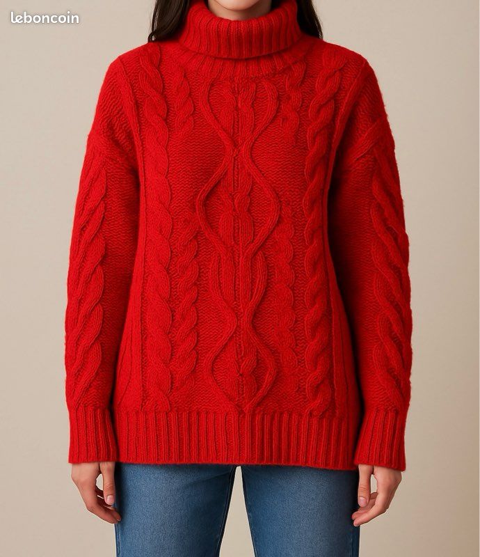Maille Zara Pull Col RoulÃ© Femme Pull Col Roulé Coupe Ajustée