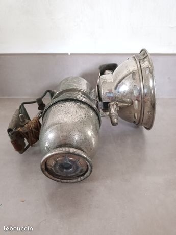 LAMPE DE VELO ANCIENNE LUXOR / Carbure Acétylène EUR 40,00 - FR
