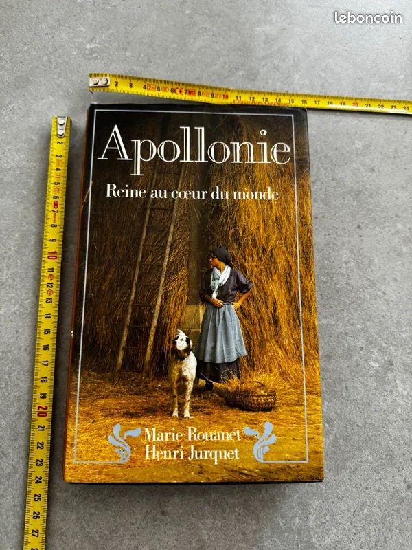Livre Marie ROUANET et Henri JURQUET - Apollonie - Reine au coeur du monde (image 1)