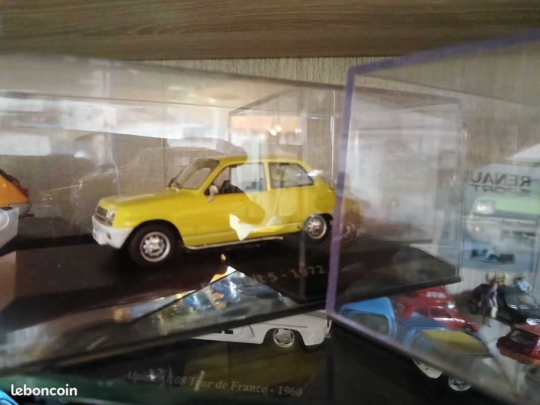 Voiture Miniature 1/24 Renault Super 5 Sport Jaune - Joustra France Vintage