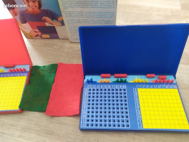 Jeu De Société Bataille Navale Dujardin - Réf. 3001 - Occasion - Pour 2 Joueurs