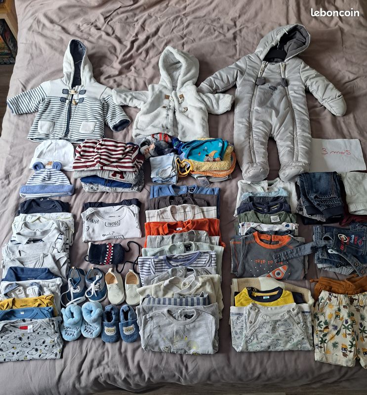 Vêtements bébé garçon 3 mois (image 1)