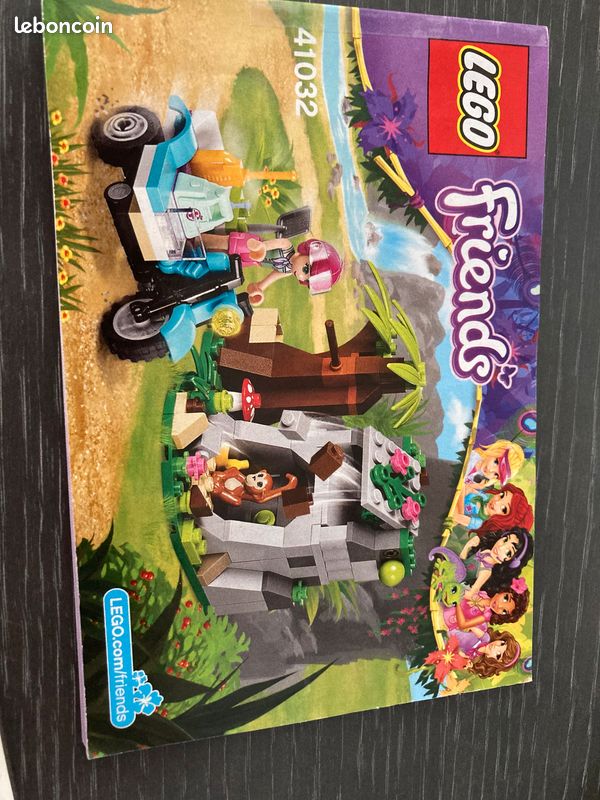 Lego Friends La moto de secours de la jungle 41032 (image 2)