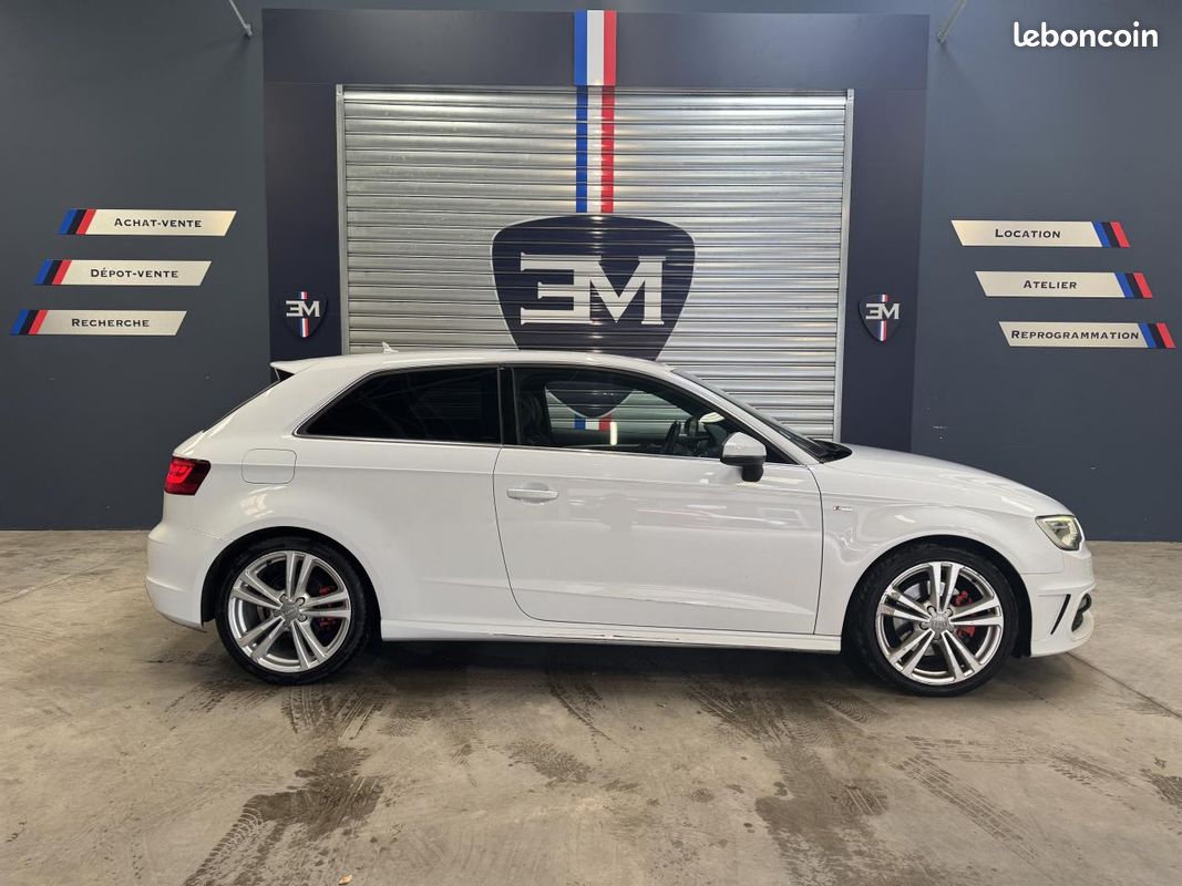 AUDI A3 S-Line Quattro 2.0 TDI 184CH BV S-tronic / CARPLAY / Radar Avant & Arrière / (image 4)