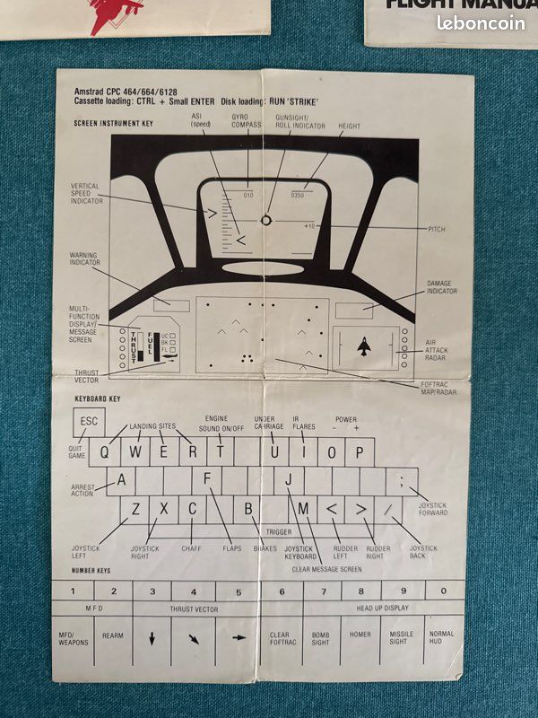 Jeu Amstrad : Harrier Strike Force ( Disquette ) (image 6)
