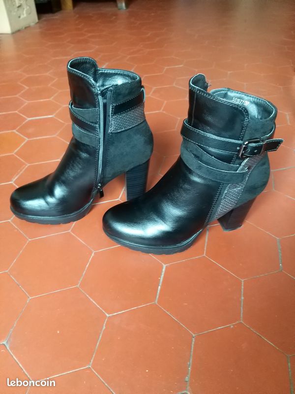 Bottines T38 comme neuves (image 2)