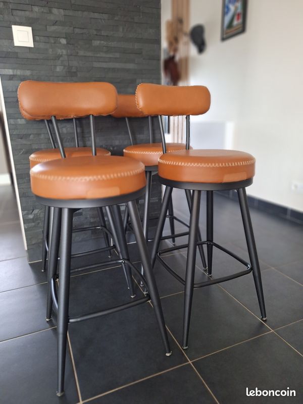 4 Tabourets de bar Vasagle (image 1)