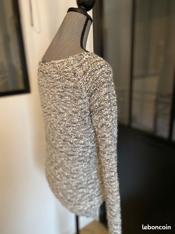 Pull Gris Sud Express TU Femme (image 2)