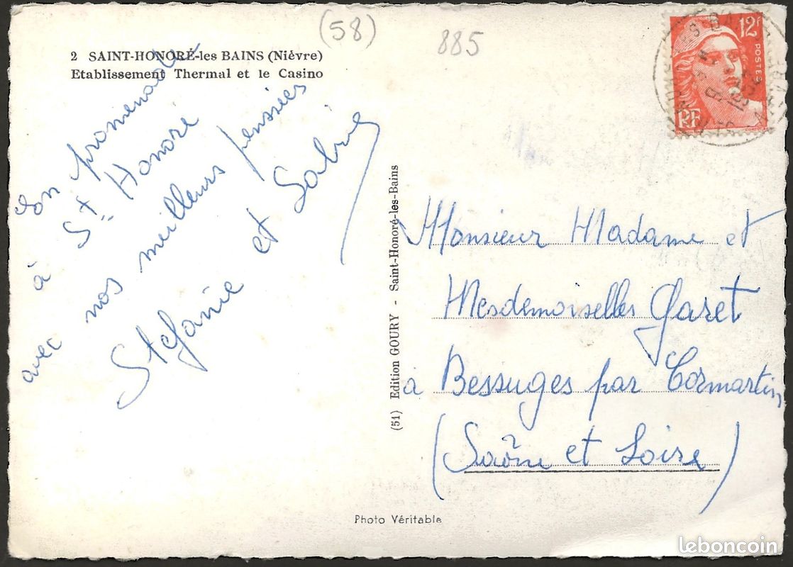 Cartes postales Nièvre (58) (image 2)
