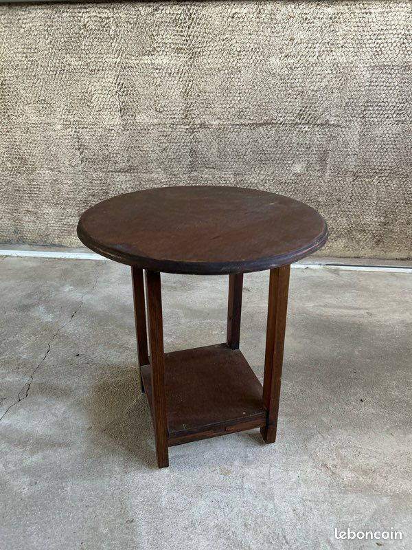 Vends guéridon en bois (image 1)