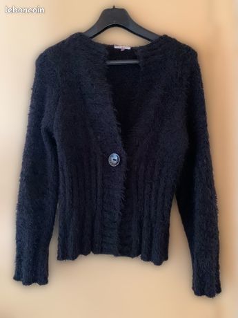 Gilet Patrice Breal Taille 4/44 - Beige - Presque Neuf