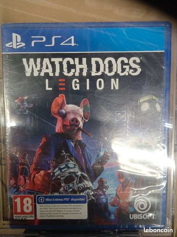 Watch Dog's Legion version Ps5 et version PS4/Ps5 neuf sous blister (image 1)