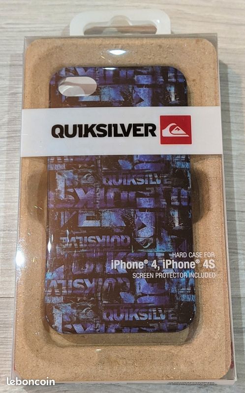 Coque iPhone 4 / 4S Quiksilver neuve (image 1)