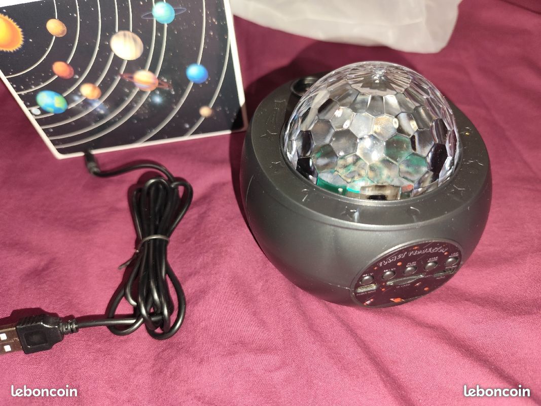 Lampe projecteur ciel étoilé - Ambiance lumineuse (image 2)