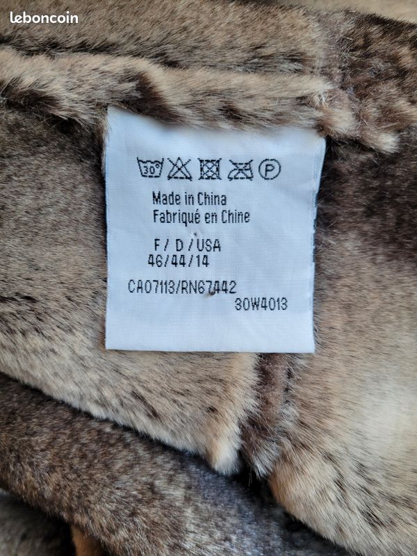 Manteau Julie Guerlande Coupe Cintrée - Taille FR42 (EU40, IT46, US10) - Noir - Neuf Avec étiquettes