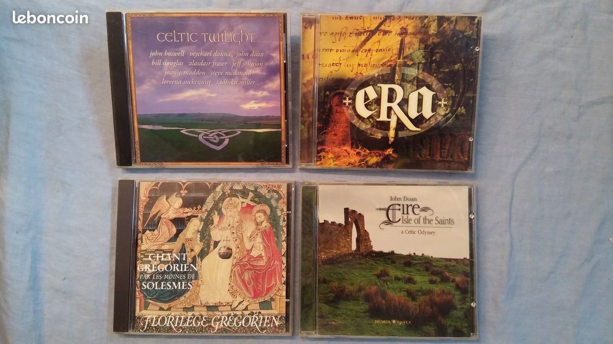 Lot 4 CD Era Eire celtic grégoriens (image 1)