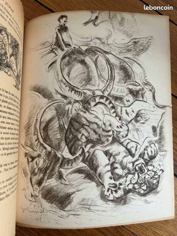 Le livre de la Jungle Rudyard Kipling - 1948 (image 5)