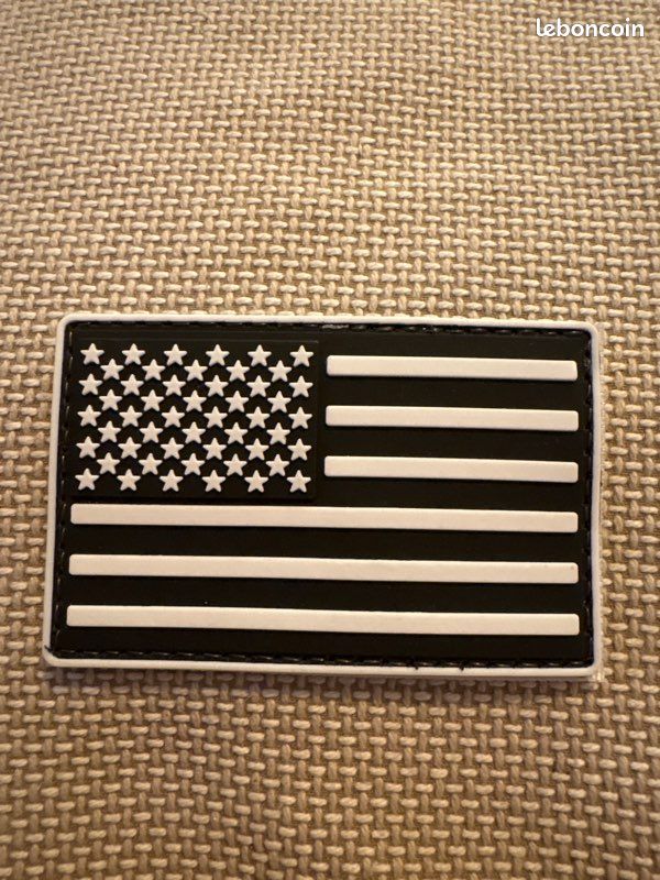 ECUSSON PATCHE À coudre patch drapeau ancien Etats Unis USA EUR 2,60