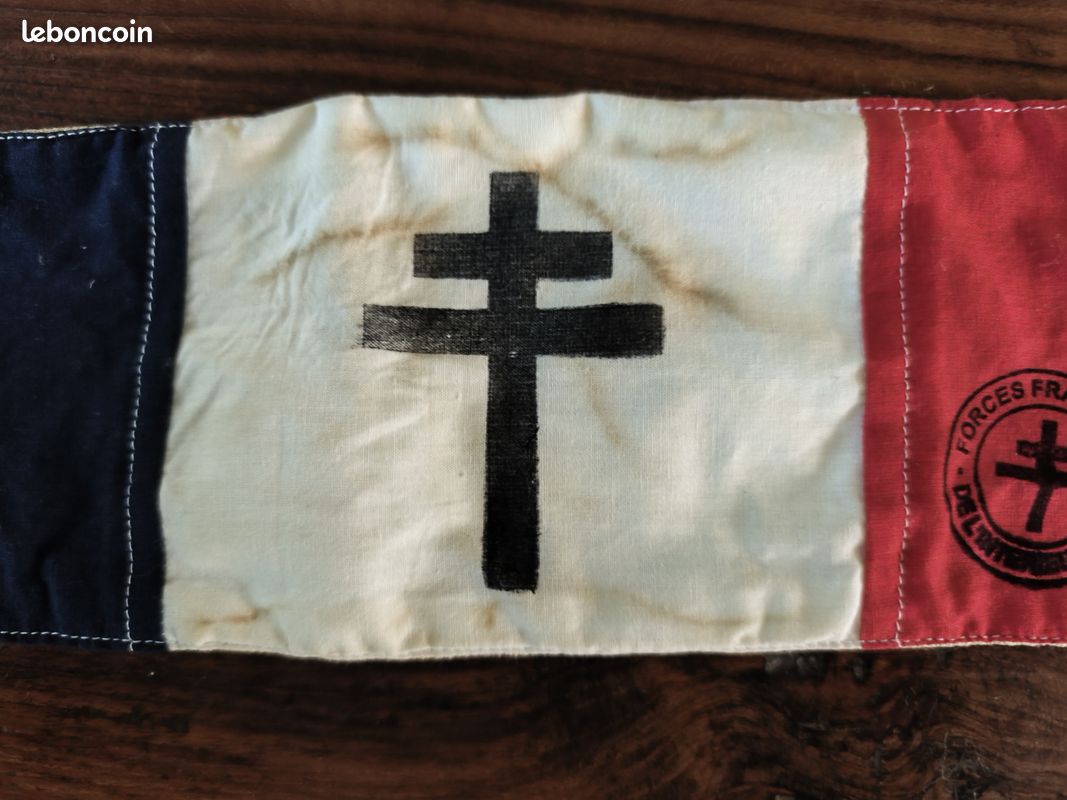 Repro brassard FFI militaria ww2 ref A (image 2)