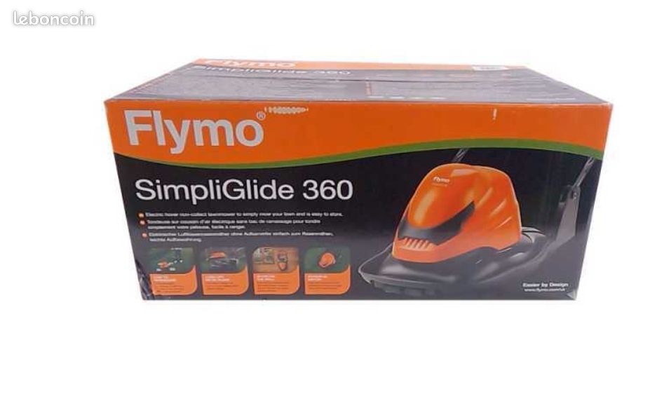 Tondeuse sur coussin d'air Flymo (image 3)