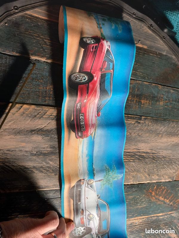 Frise papier peint vintage Voiture (image 2)