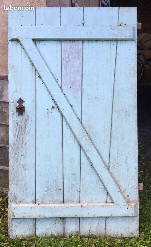 Porte extérieure pleine en chêne (image 2)