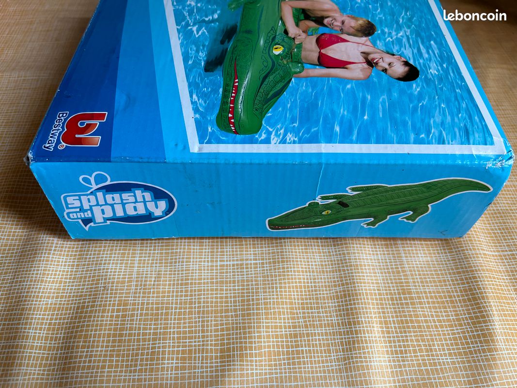 BOUEE Grand crocodile à chevaucher 2M (image 4)