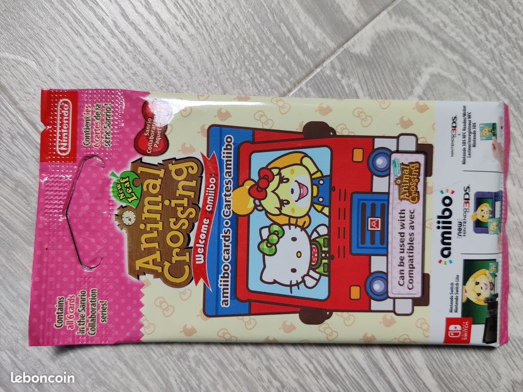 Paquet De 3 Cartes Animal Crossing: New Leaf – Welcome Amiibo – Compatible 3DS, Wii U Et Switch