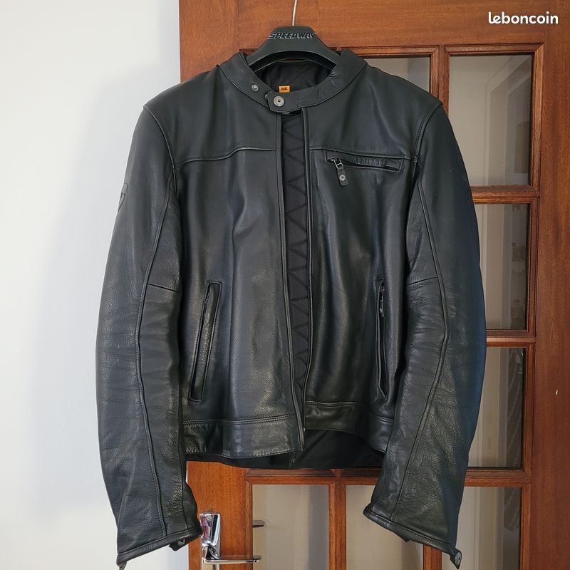 Blouson cuir Revit Roamer Équipement moto