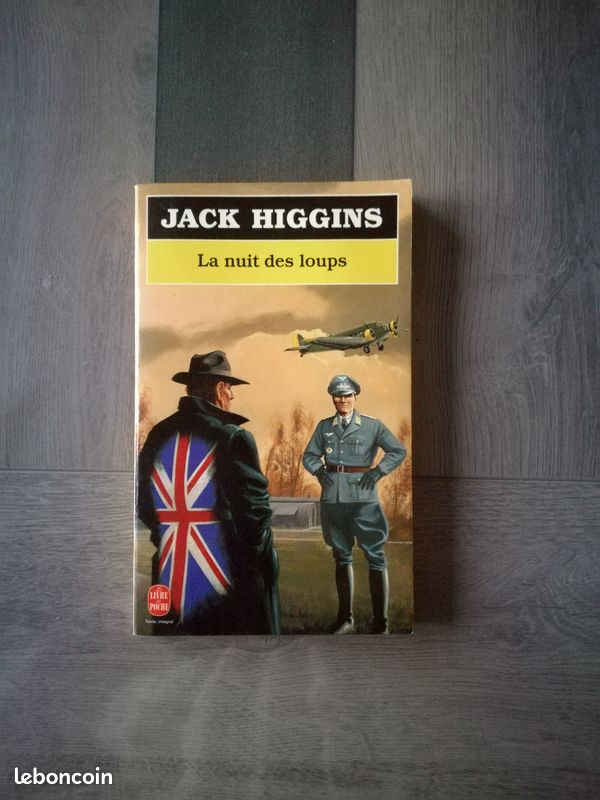 Livre : "La nuit des loups" de Jack Higgins, roman policier, thriller, suspense, polar (image 1)